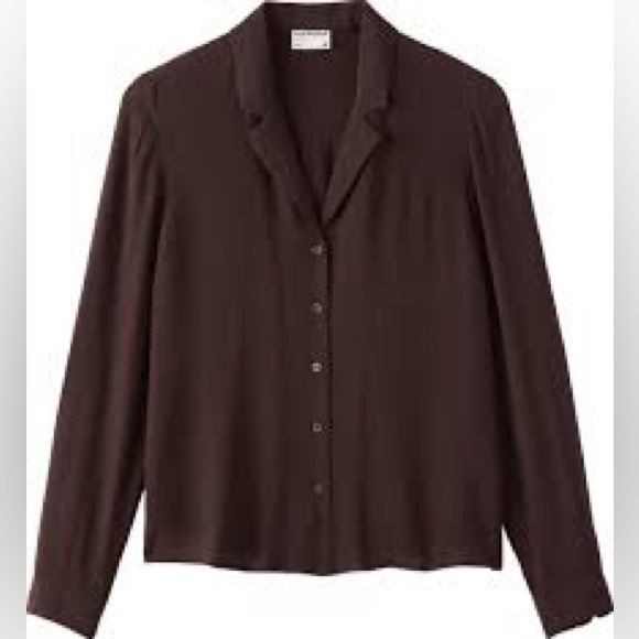 Frank and Oak Camp Collar Blouse - Picture 3 of 3